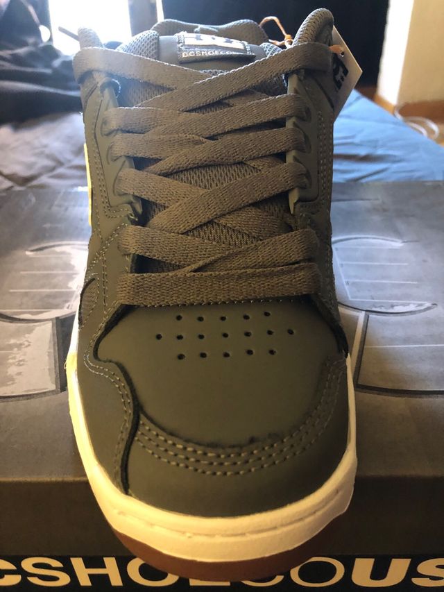 Zapatillas DC Shoes Grises Nuevas Caja