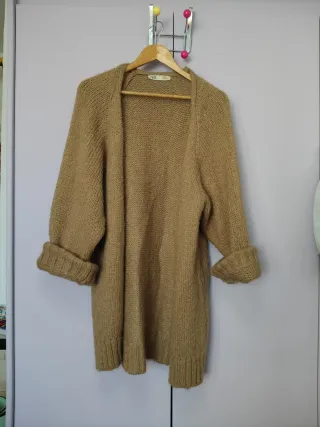 Jersey largo Zara marrón talla única