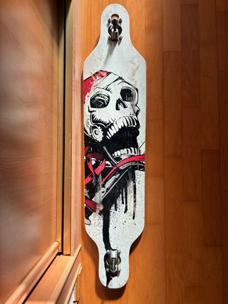 Tabla Longboard Calavera