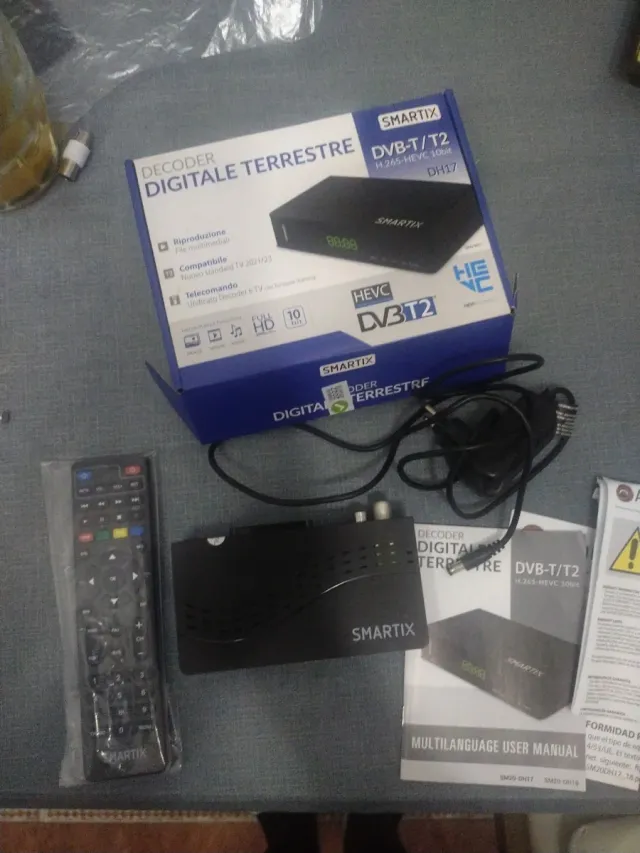 Decodificador Digital Terrestre DVB-T/T2 Smartix