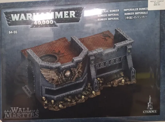 Lote Warhammer wall of martyr escenografia varia