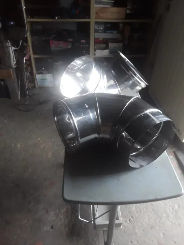 Codos Inoxidable 90º 200mm Nuevos