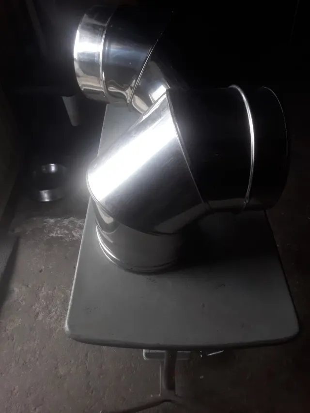 Codos Inoxidable 90º 200mm Nuevos