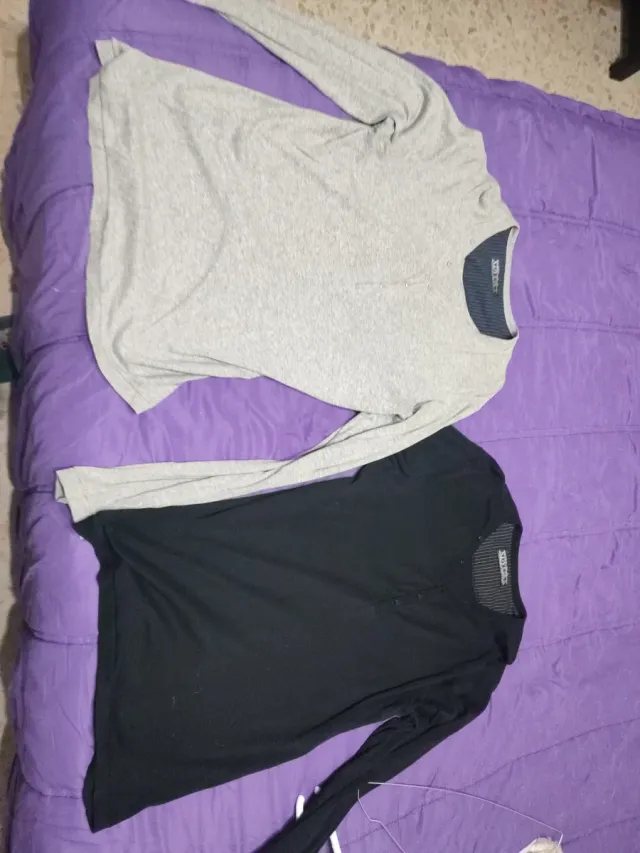 Camisetas manga larga hombre