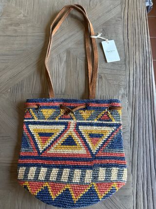 Bolso Pepe Jeans tejido multicolor