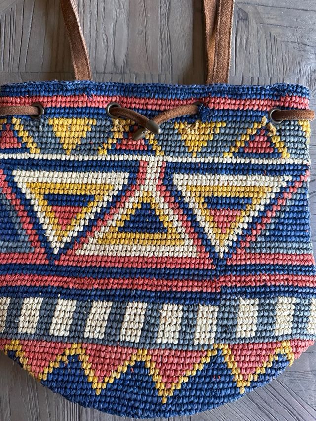 Bolso Pepe Jeans tejido multicolor