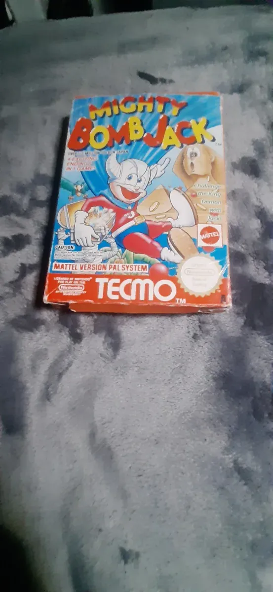 Mighty Bomb Jack Tecmo NES PAL A