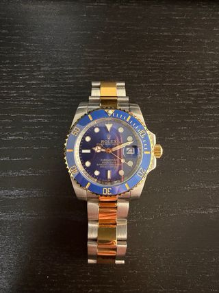 Rolex Submariner Azul y Dorado