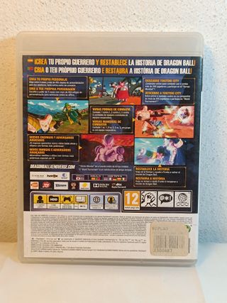Dragon Ball Xenoverse XV PS3 Pal Esp