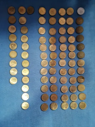 Lote Colección Monedas 1 Peseta