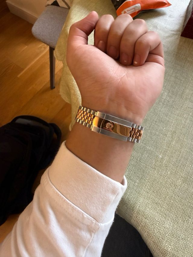 Reloj Datejust Jubilee Oro y Plata