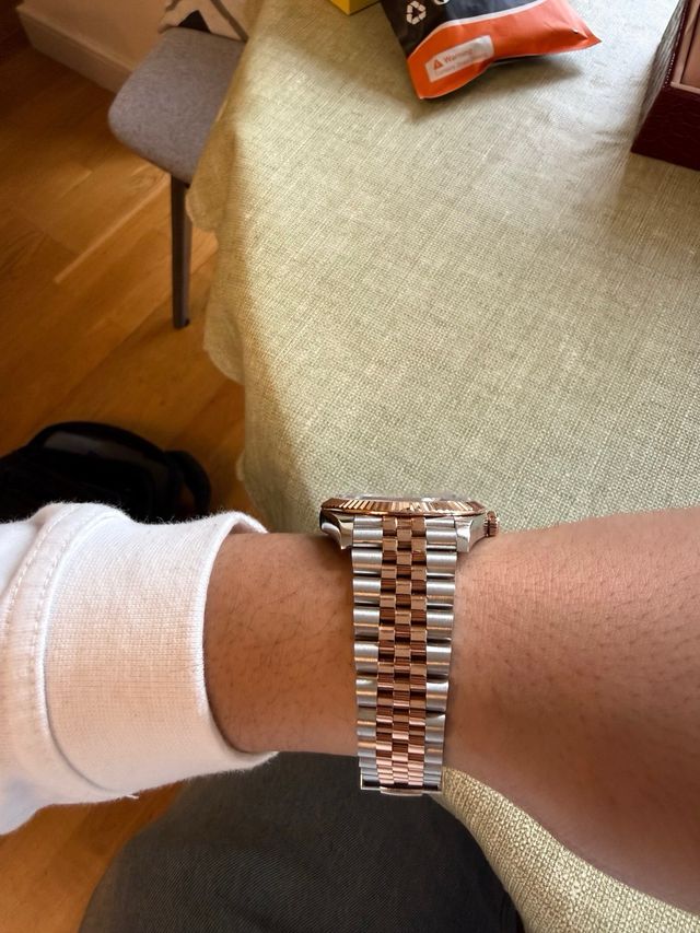 Reloj Datejust Jubilee Oro y Plata