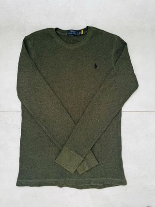 Maglione Polo Ralph Lauren Uomo Verde Militare M