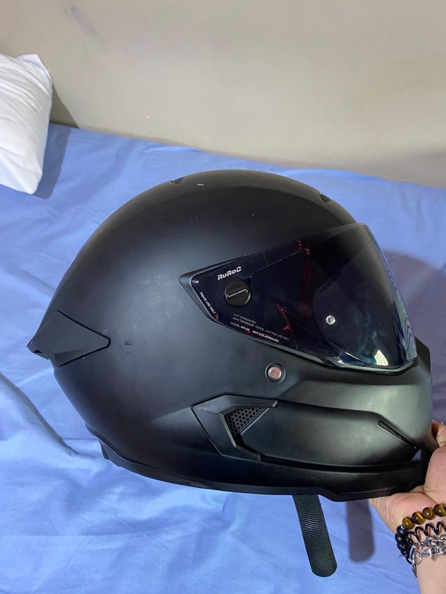 Casco RUROC Atlas 3.0 Nero Opaco Taglia L