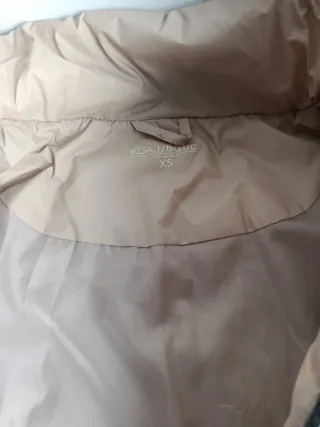 Plumas ligero beige talla XS