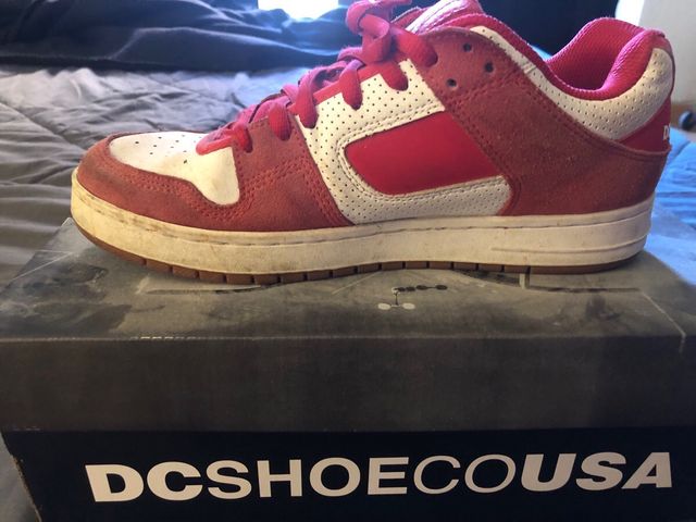Zapatillas DC Shoes Rojas Talla 42