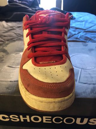 Zapatillas DC Shoes Rojas Talla 42