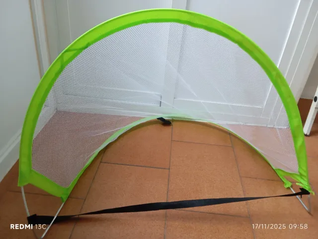 Kit entrenamiento deportivo + portería + 6 conos