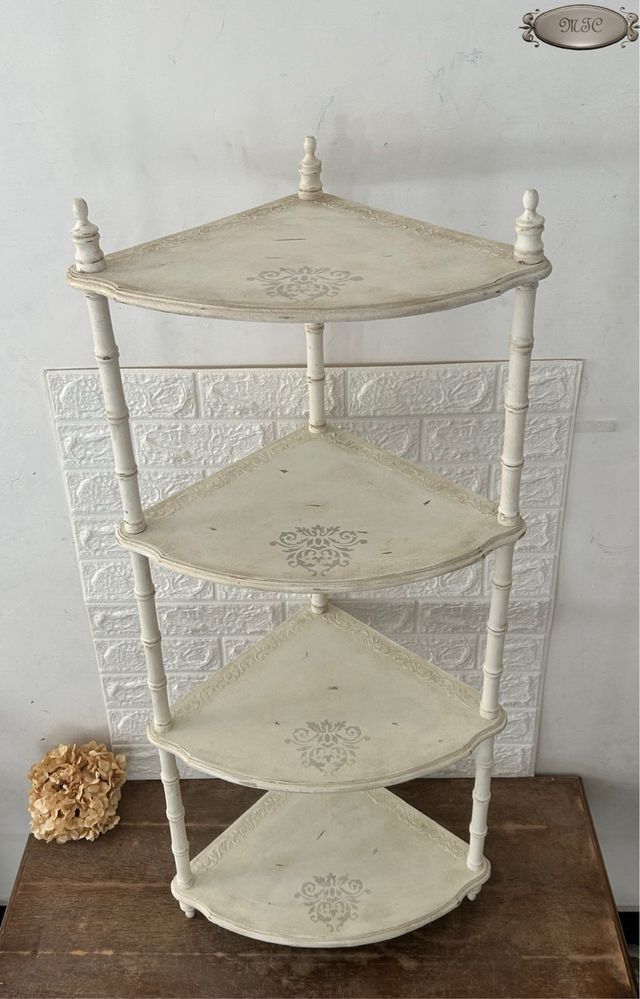Mensola angolare Shabby Chic