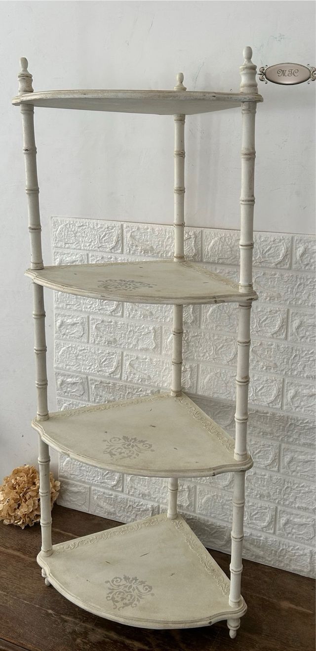 Mensola angolare Shabby Chic