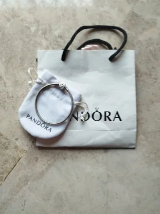 Pulsera Pandora Plata 20cm