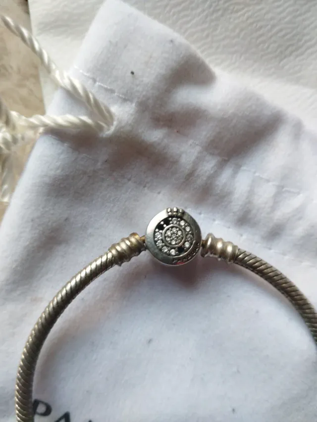 Pulsera Pandora Plata 20cm