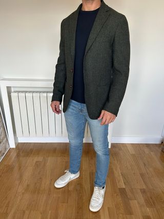 Americana Pedro del Hierro verde Talla 48