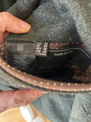 Americana Pedro del Hierro verde Talla 48