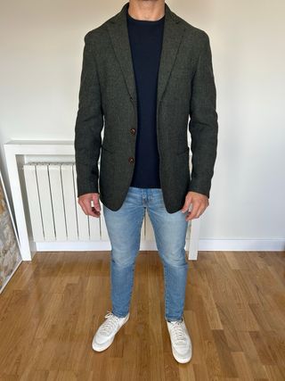 Americana Pedro del Hierro verde Talla 48