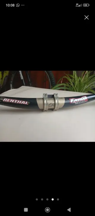 Manillar Renthal Fatbar 35mm MTB como nuevo
