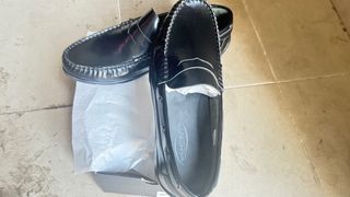 Zapatos de piel pulida negros
