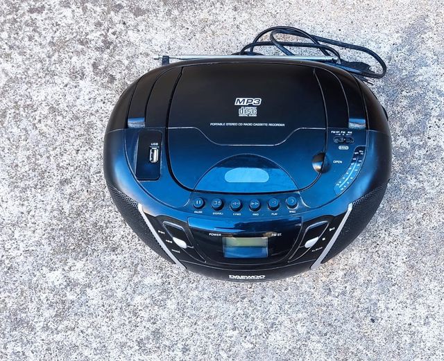 Minicadena Daewoo MP3 Cassette USB