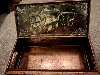 Scatola con velieri introvabile