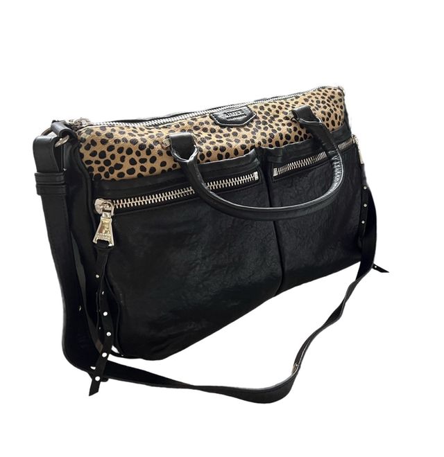 Iconica Borsa Aimee Kestenberg Beige/Nero