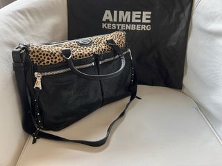 Iconica Borsa Aimee Kestenberg Beige/Nero