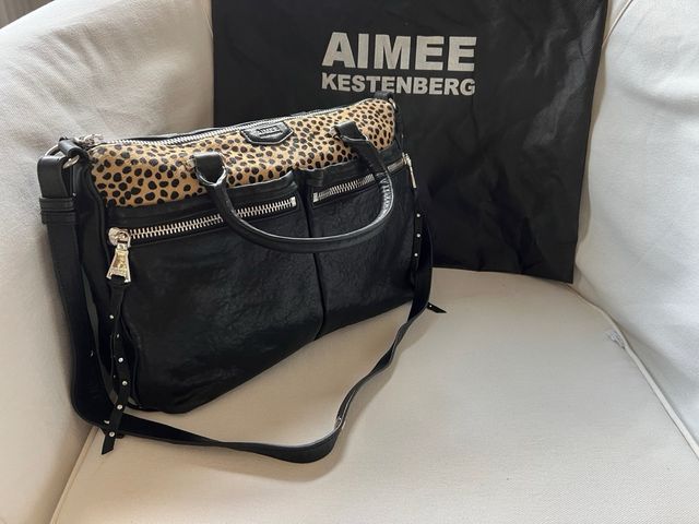 Iconica Borsa Aimee Kestenberg Beige/Nero