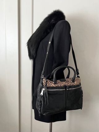 Iconica Borsa Aimee Kestenberg Beige/Nero