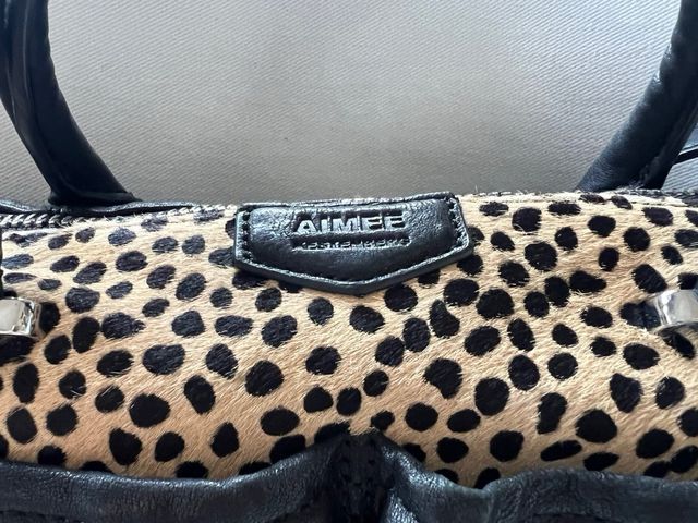 Iconica Borsa Aimee Kestenberg Beige/Nero