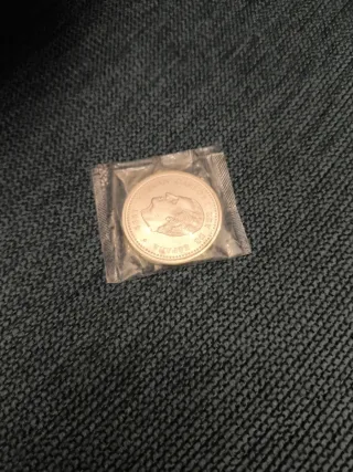 2000 pesetas Xacobeo 1999 en su plastico