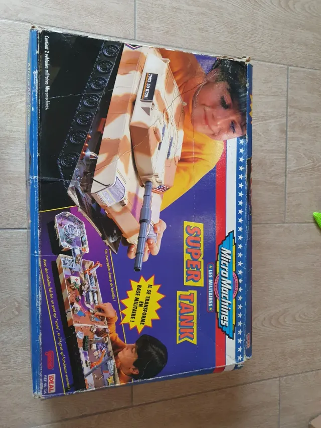 Micro Machines Super Tank Base Militare Galoob