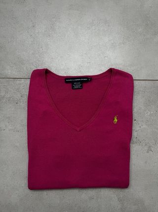 Maglione Ralph Lauren fucsia donna taglia S