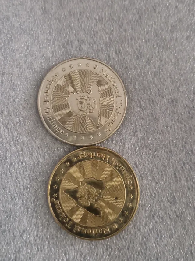 Monedas National Tokens Spanish Heritage