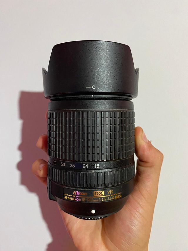 Obiettivo Nikon AF-S DX 18-140mm f/3.5-5.6G VR