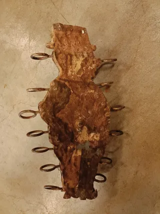 Pieza antigua juego feria decoración