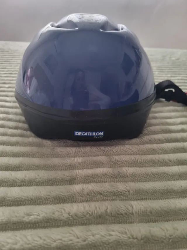 Casco infantil azul Decathlon