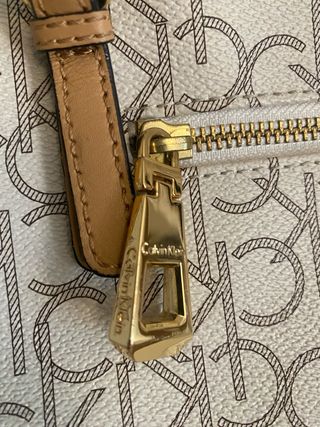 Bolso Calvin Klein Beige y Marrón