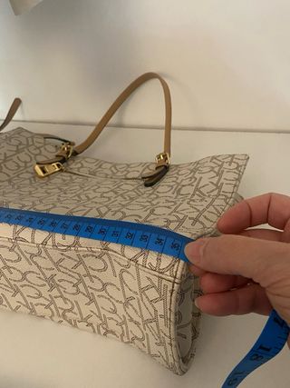 Bolso Calvin Klein Beige y Marrón