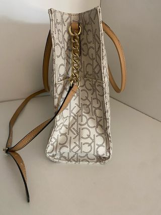 Bolso Calvin Klein Beige y Marrón