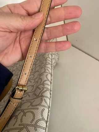 Bolso Calvin Klein Beige y Marrón