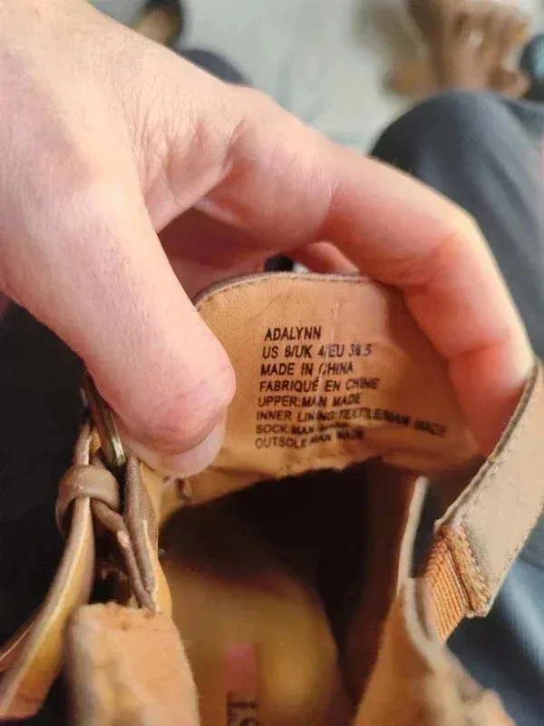 Botines Marrones JustFab Talla 36.5